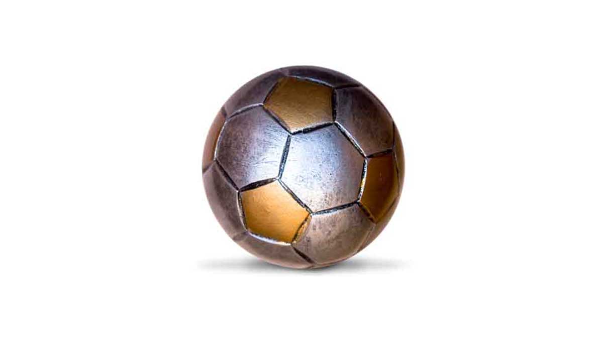 Golden Soccer Ball