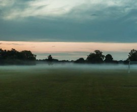 Soccer Net in the Fog